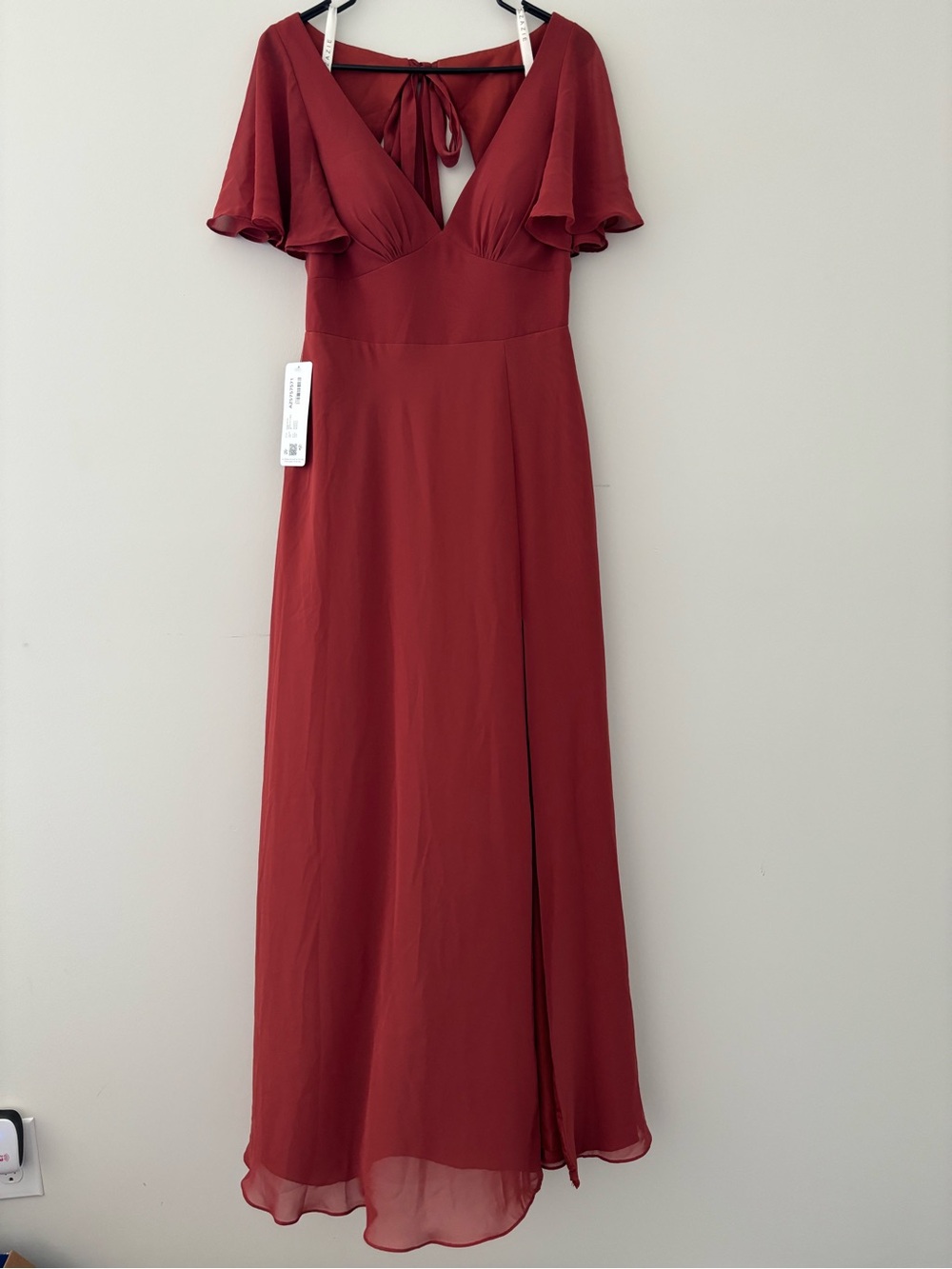 Azazie Kimber Terracotta Bridesmaid Dress